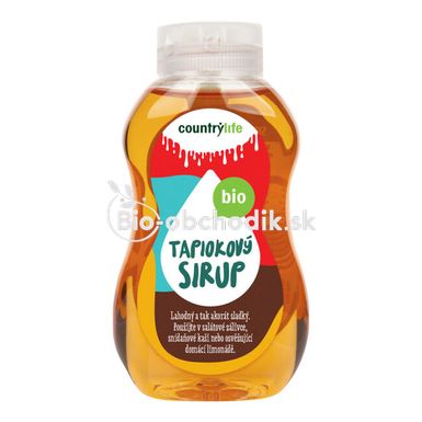 Tapiokové sirup BIO 250ml Country life